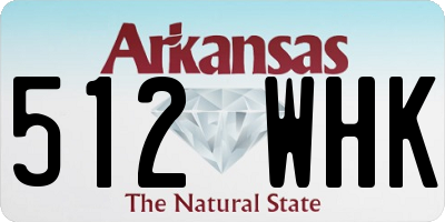 AR license plate 512WHK