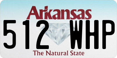 AR license plate 512WHP