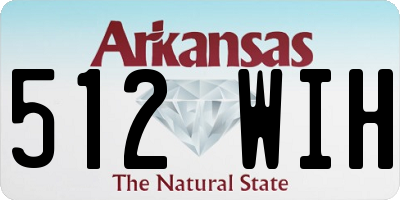 AR license plate 512WIH