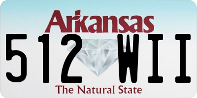 AR license plate 512WII