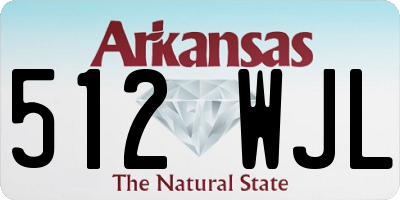 AR license plate 512WJL