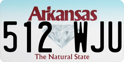 AR license plate 512WJU