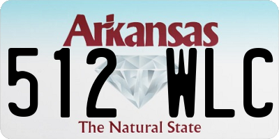 AR license plate 512WLC