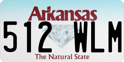 AR license plate 512WLM