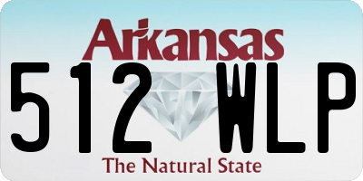 AR license plate 512WLP