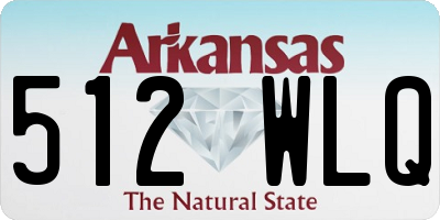 AR license plate 512WLQ