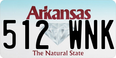 AR license plate 512WNK