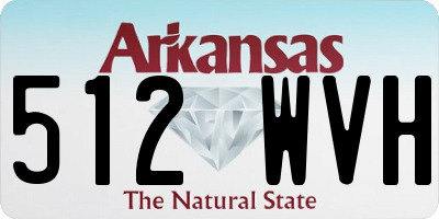 AR license plate 512WVH