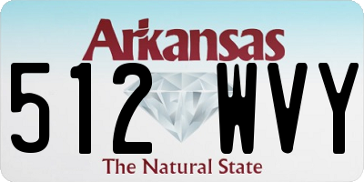 AR license plate 512WVY