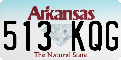 AR license plate 513KQG