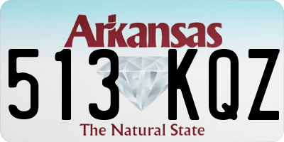 AR license plate 513KQZ