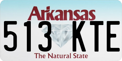 AR license plate 513KTE