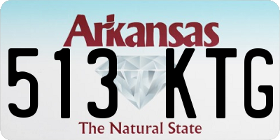 AR license plate 513KTG