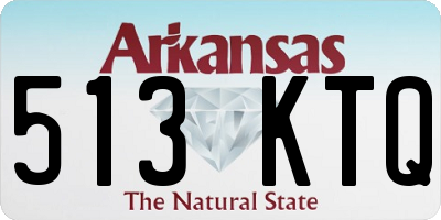 AR license plate 513KTQ