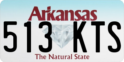 AR license plate 513KTS