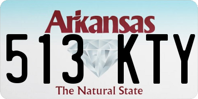 AR license plate 513KTY