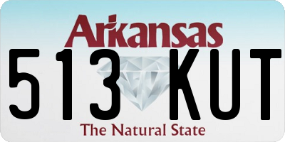 AR license plate 513KUT