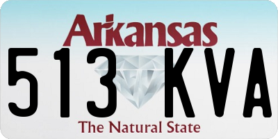 AR license plate 513KVA