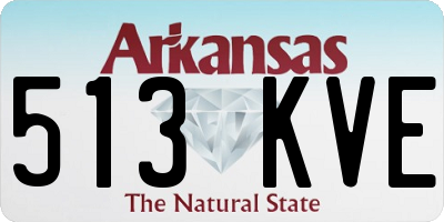 AR license plate 513KVE