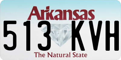 AR license plate 513KVH