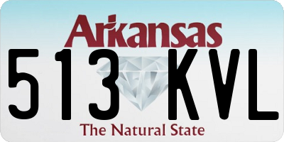 AR license plate 513KVL