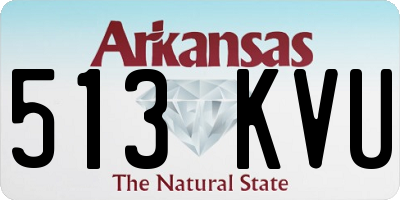 AR license plate 513KVU