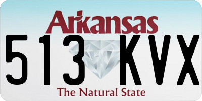 AR license plate 513KVX