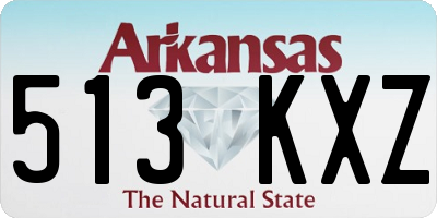 AR license plate 513KXZ