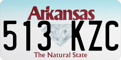 AR license plate 513KZC