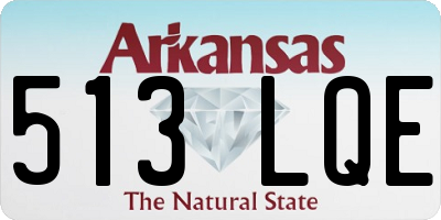 AR license plate 513LQE