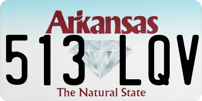 AR license plate 513LQV