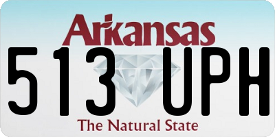 AR license plate 513UPH