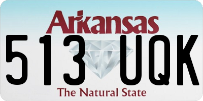 AR license plate 513UQK