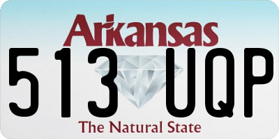 AR license plate 513UQP
