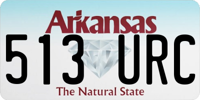 AR license plate 513URC