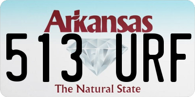 AR license plate 513URF