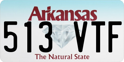 AR license plate 513VTF