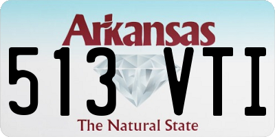 AR license plate 513VTI