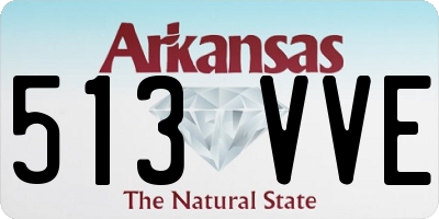 AR license plate 513VVE