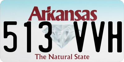 AR license plate 513VVH