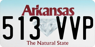 AR license plate 513VVP