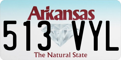 AR license plate 513VYL