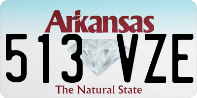 AR license plate 513VZE