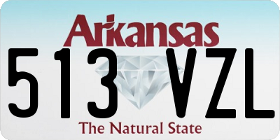 AR license plate 513VZL