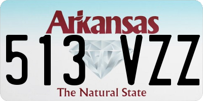AR license plate 513VZZ