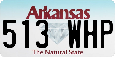 AR license plate 513WHP