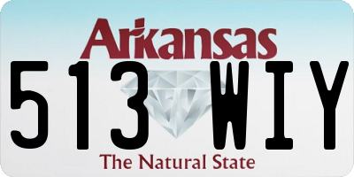 AR license plate 513WIY