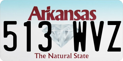 AR license plate 513WVZ