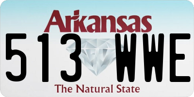 AR license plate 513WWE