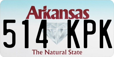 AR license plate 514KPK